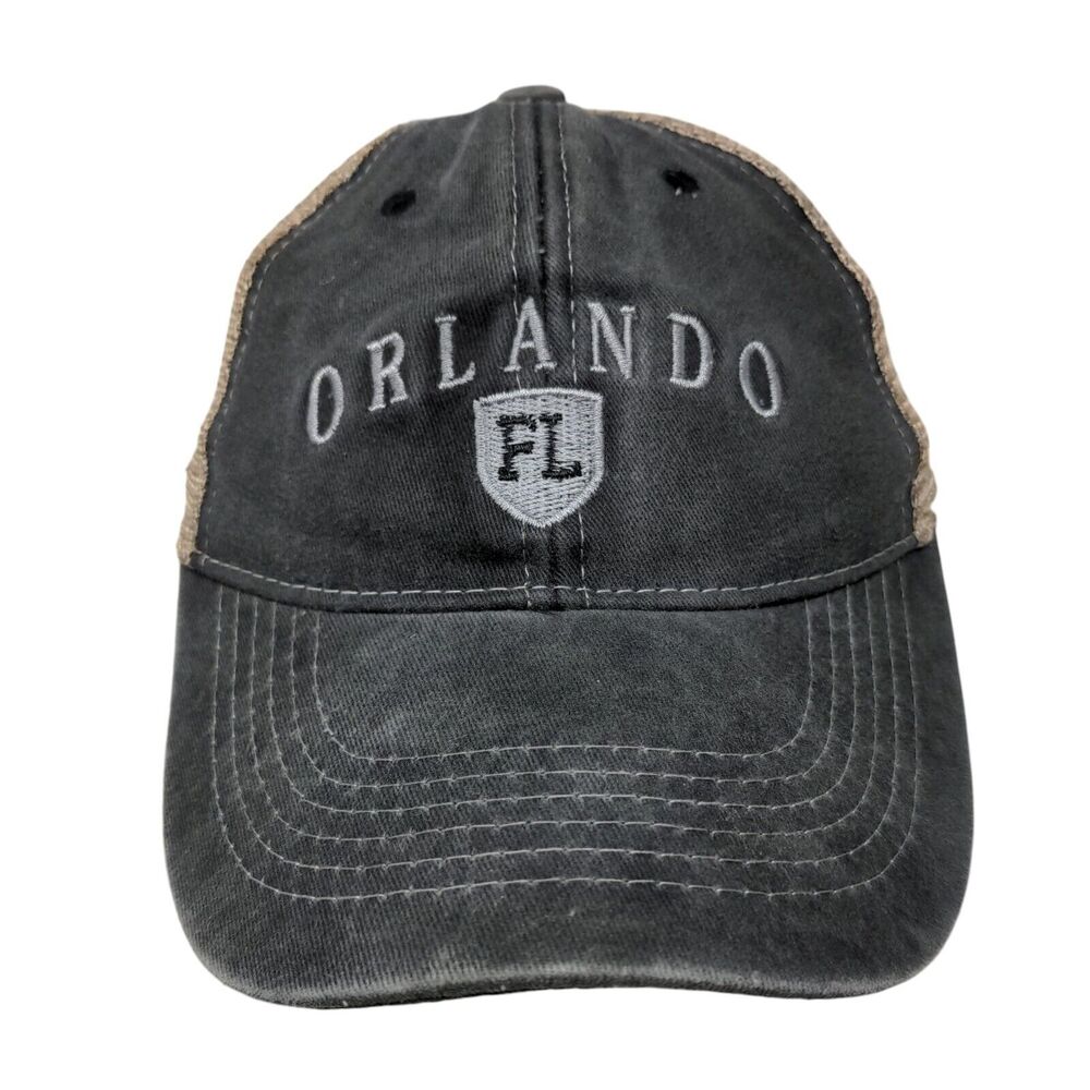 Orlando FL Snapback Mesh Back Trucker Hat Multi One Size Embroidered